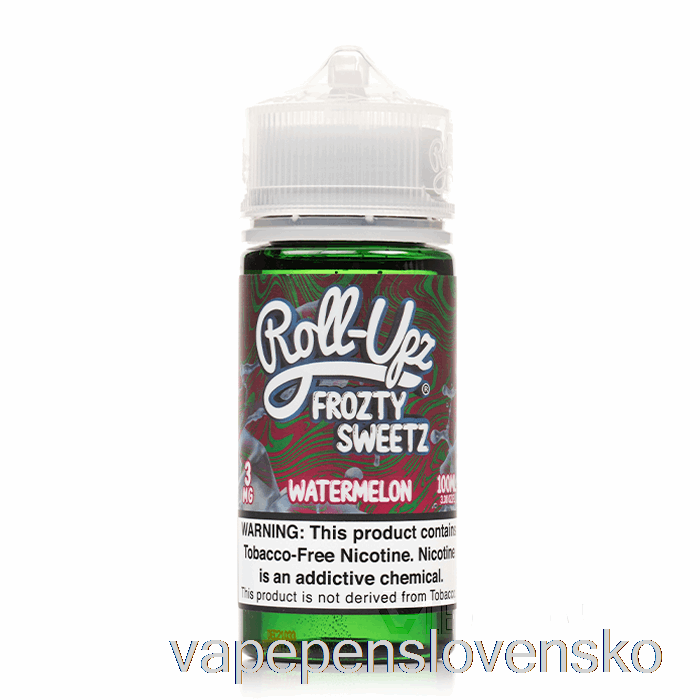 Melón Punč ľad - Džús Roll-upz - 100 Ml 6mg Vape Bez Nikotinu